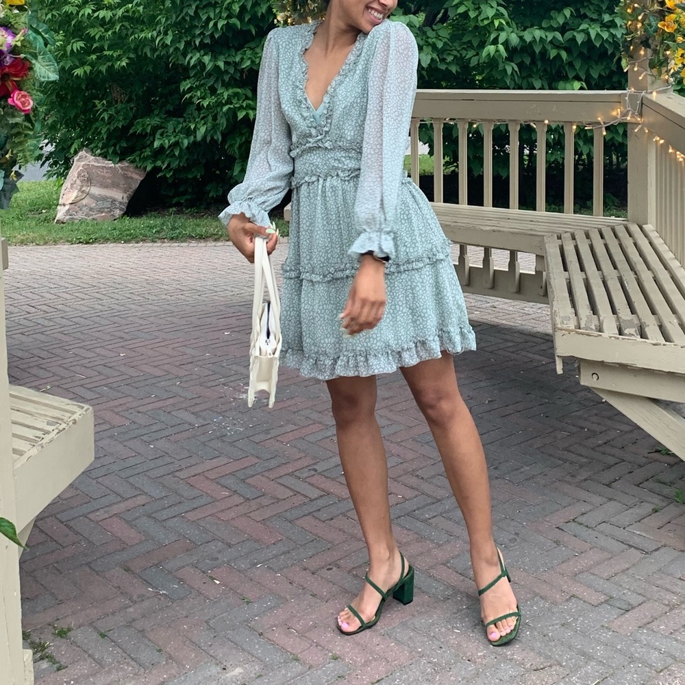 💧 SOLD 💧 Green cottage core dress
